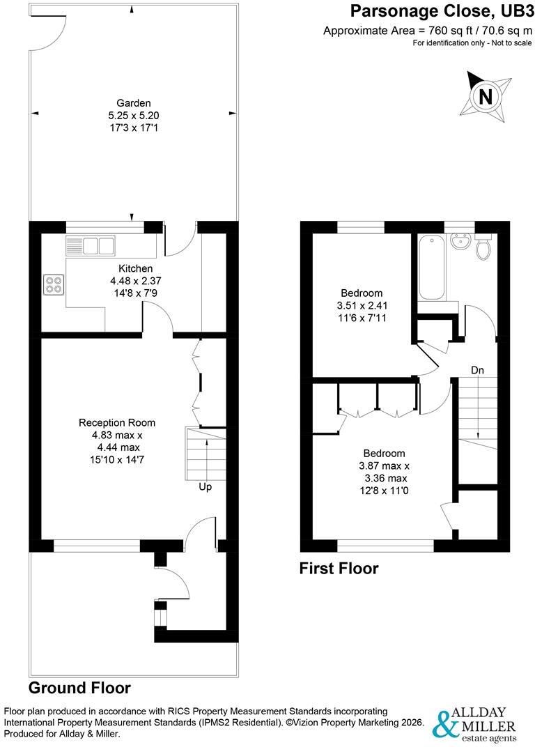 Parsonage Close, Hayes floorplan
