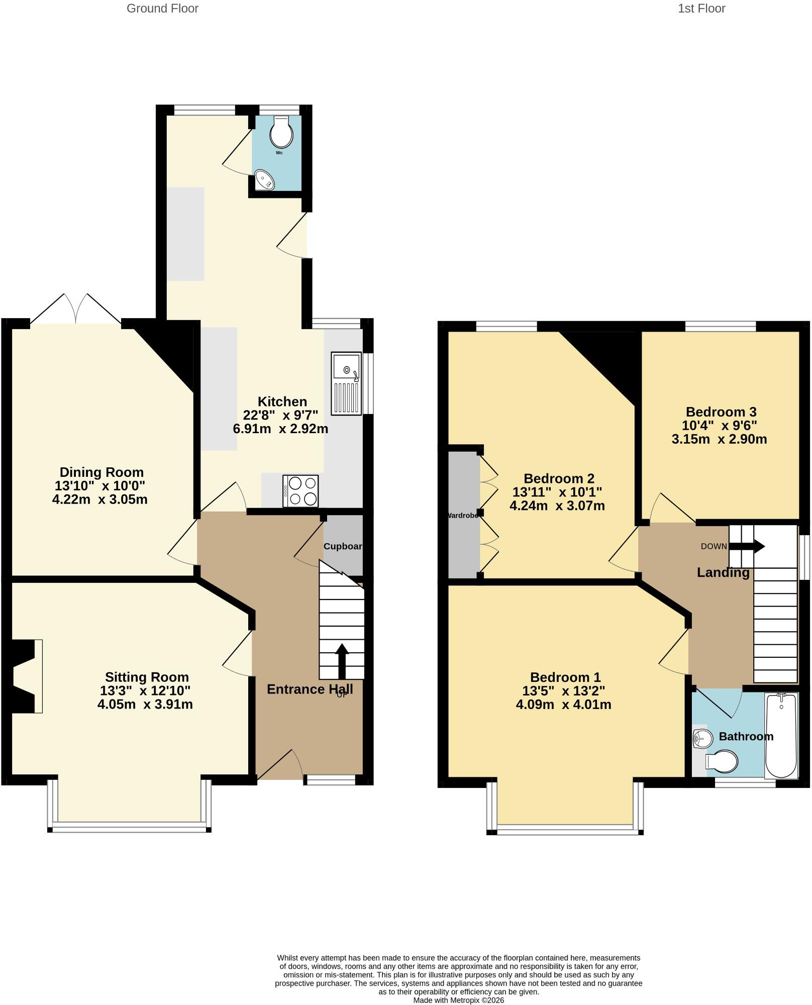 Shirley, Southampton floorplan