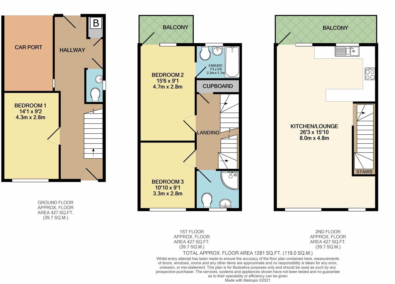 Peregrine Street, Manchester floorplan