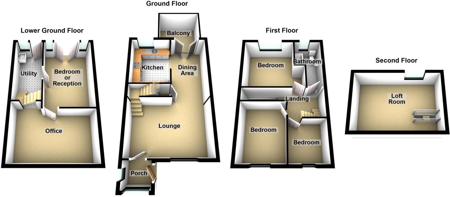 Shaw Hall Bank Road, Greenfield, Saddleworth floorplan