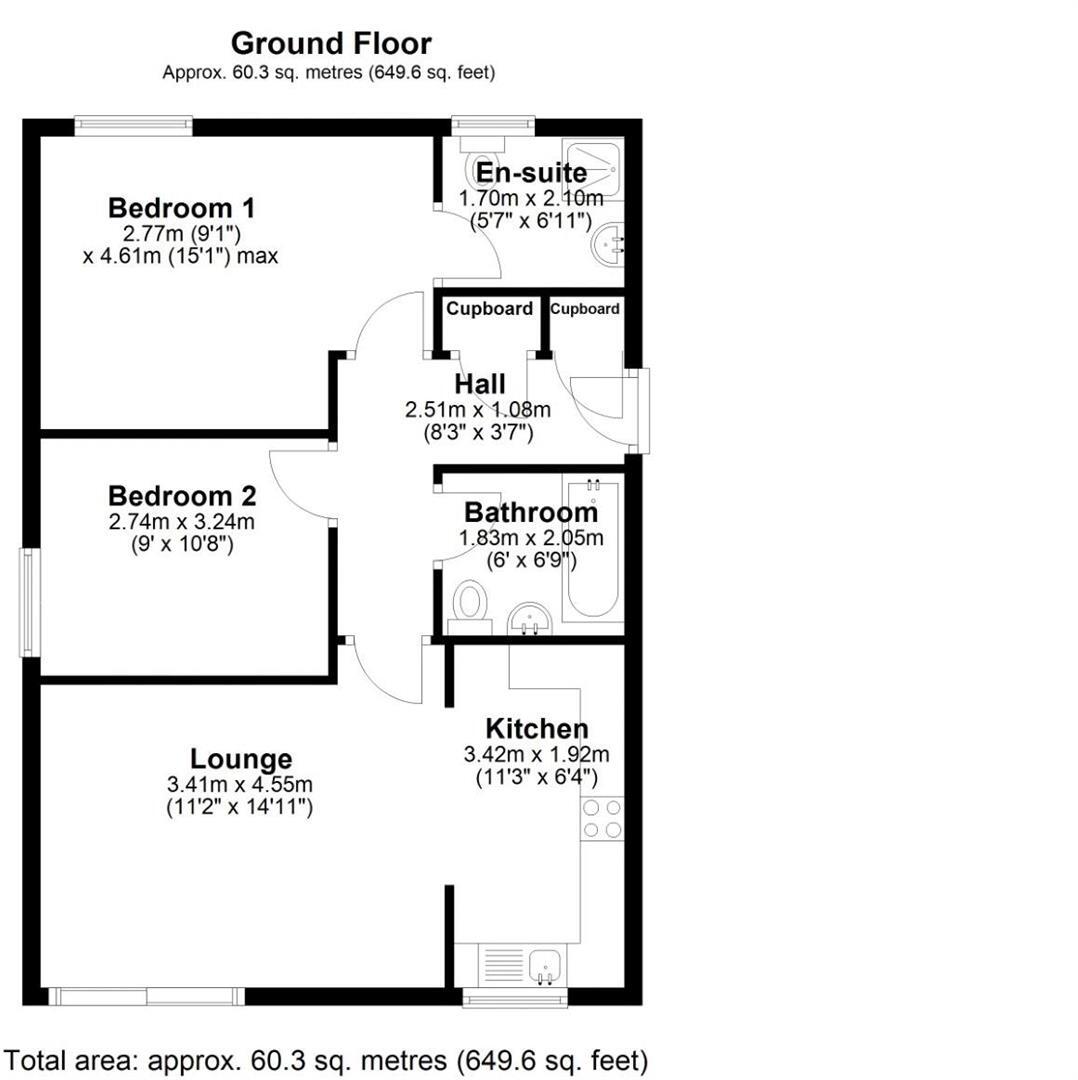 Moor Gate, Bristol floorplan