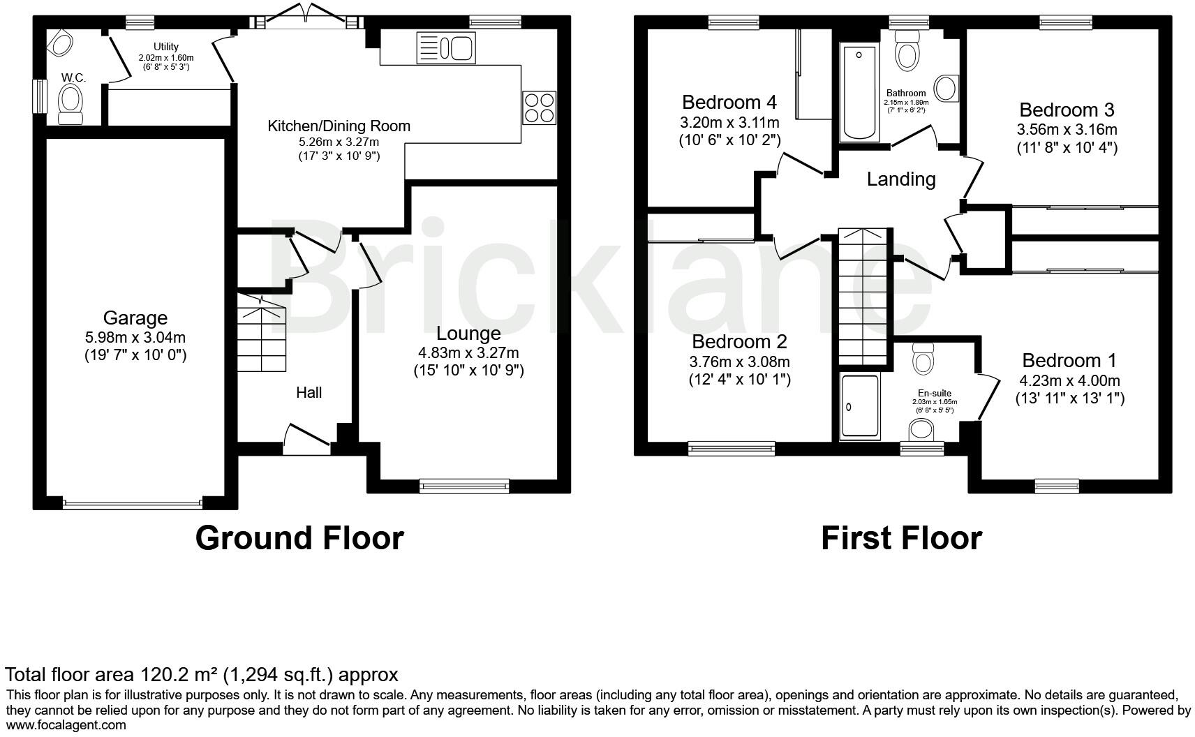 Quince Close, Whittlesey, PETERBOROUGH floorplan