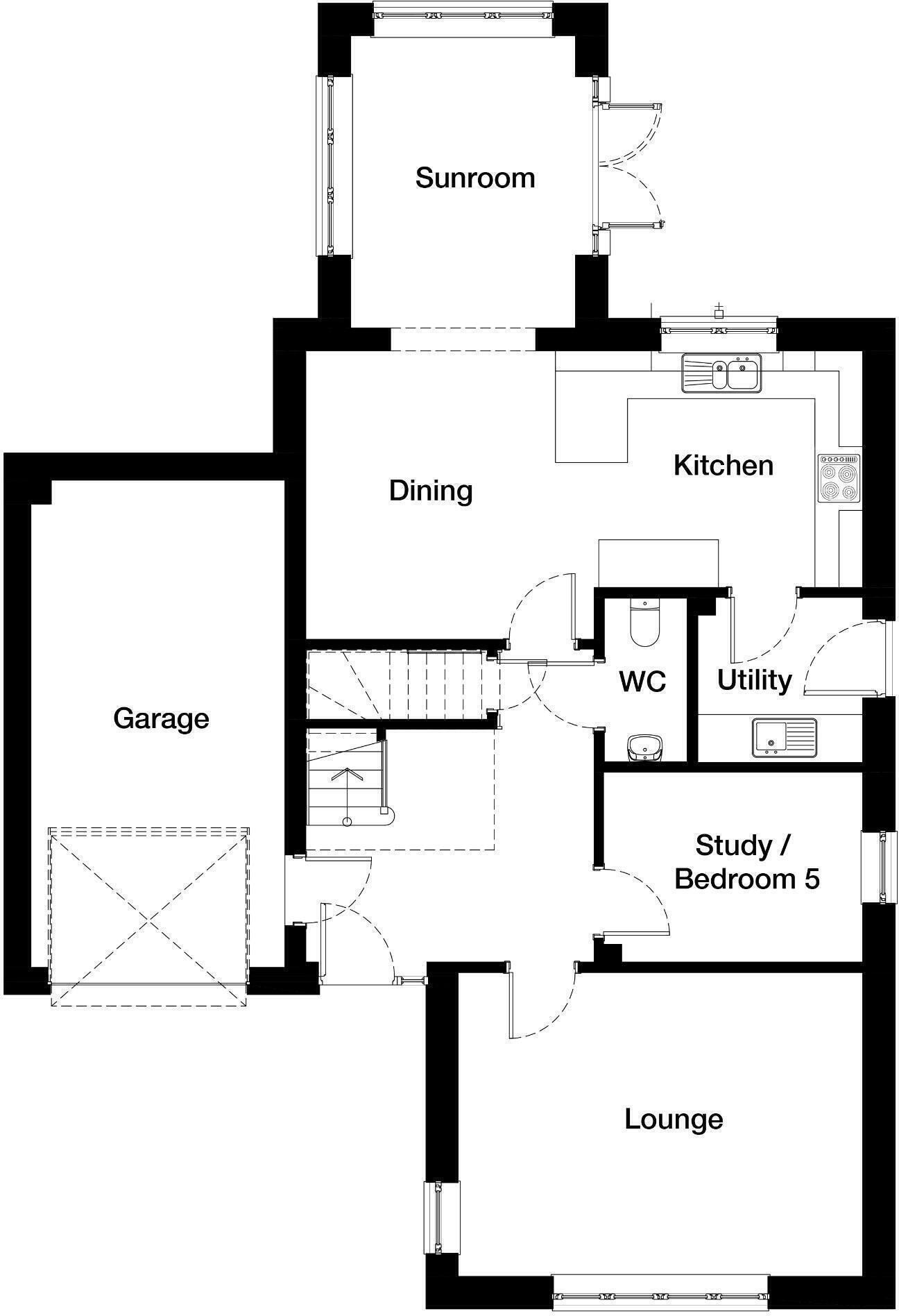 11 Brora Way, 
Elgin,
IV30 8DB floorplan