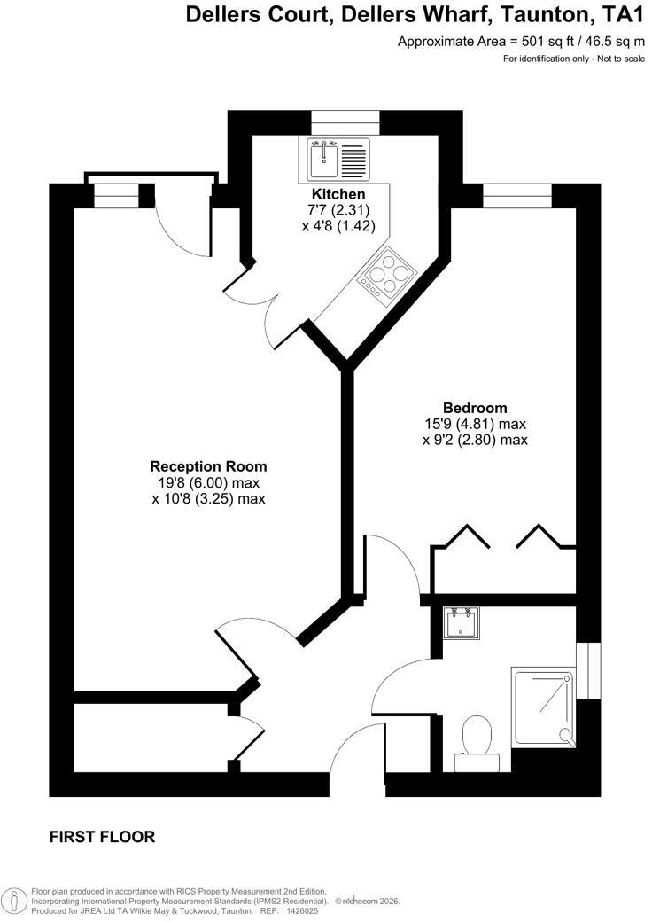 Dellers Wharf, Taunton floorplan