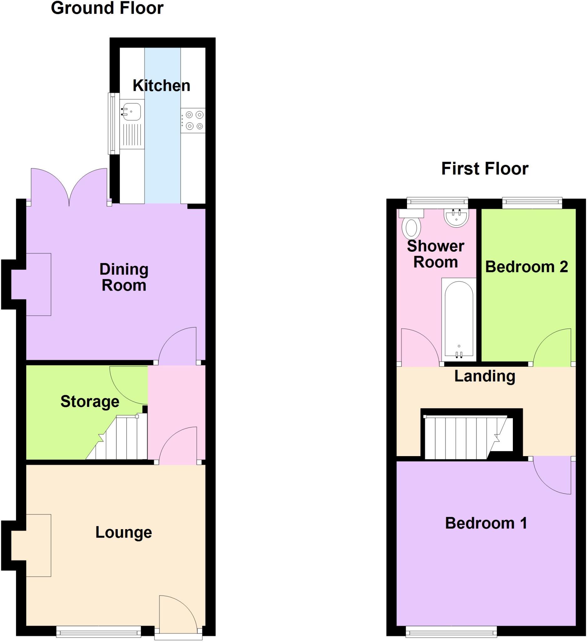 Frances Street, Brinsley floorplan
