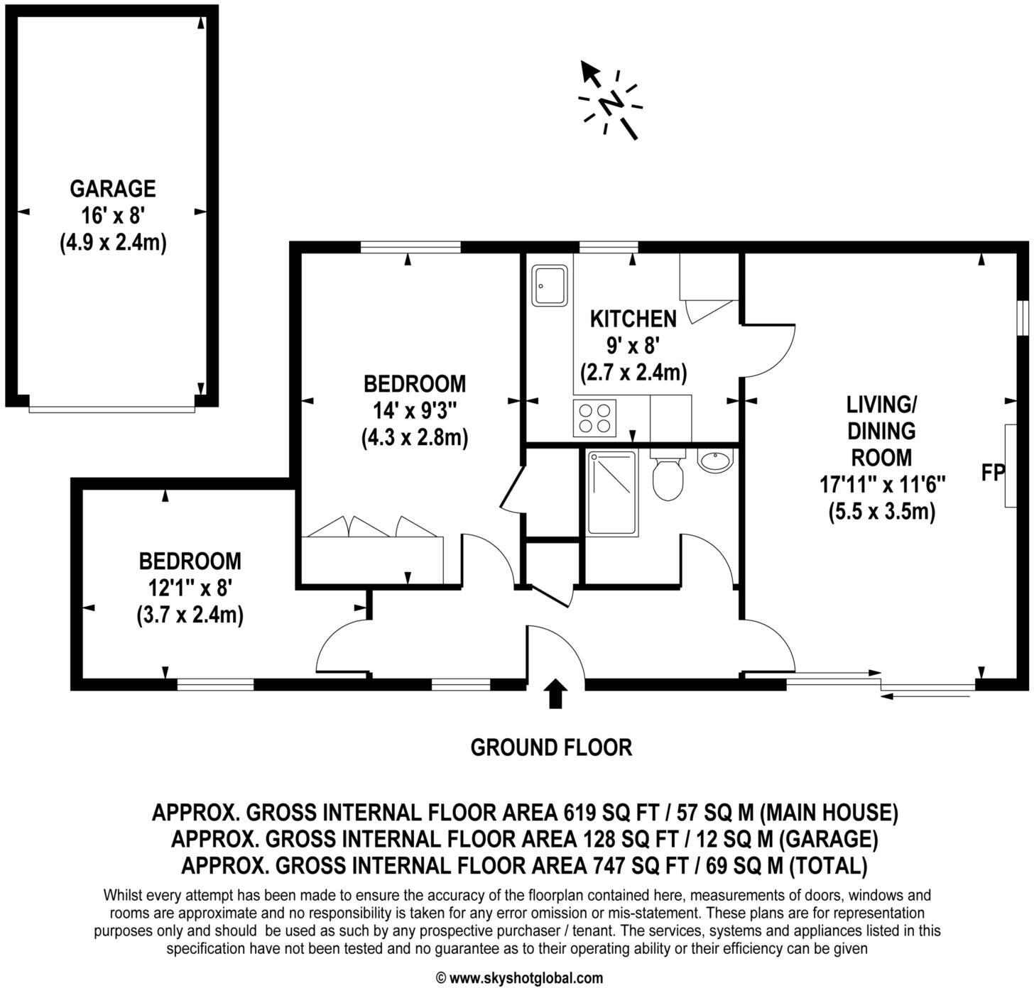 Oakmead Green, Epsom floorplan