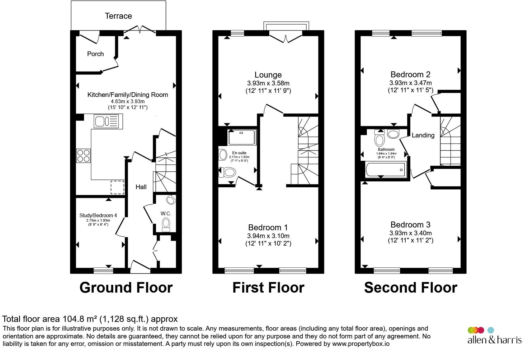 Rhodfa Cambo, Barry floorplan