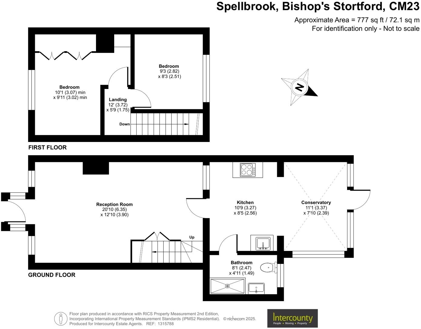 Spellbrook Lane West, Spellbrook, Bishop's Stortford, Hertfordshire, CM23 floorplan