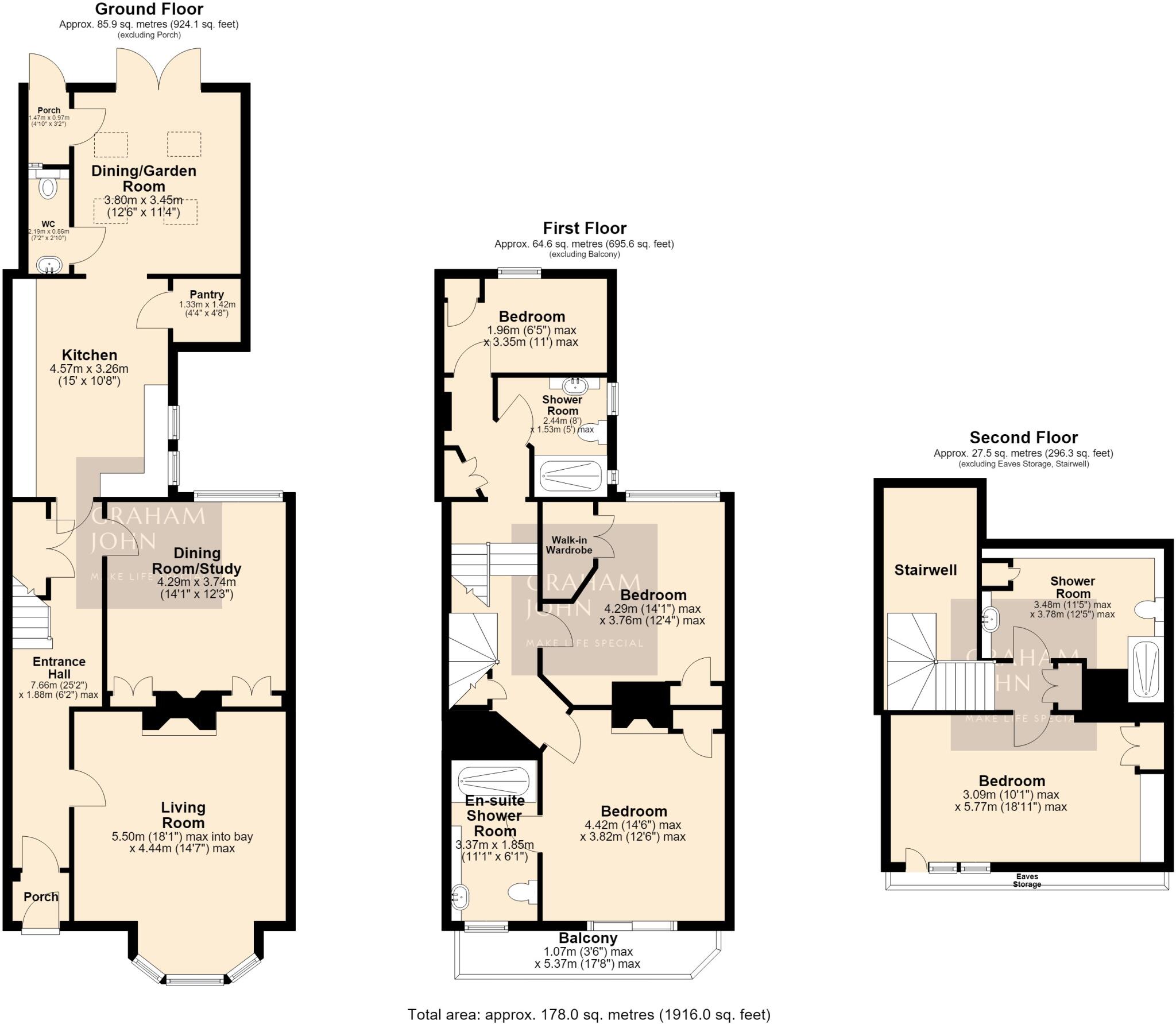 The Marina, Deal, Kent floorplan