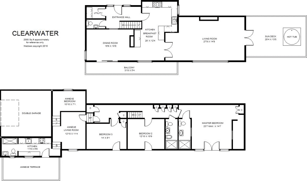 Instow, Bideford floorplan