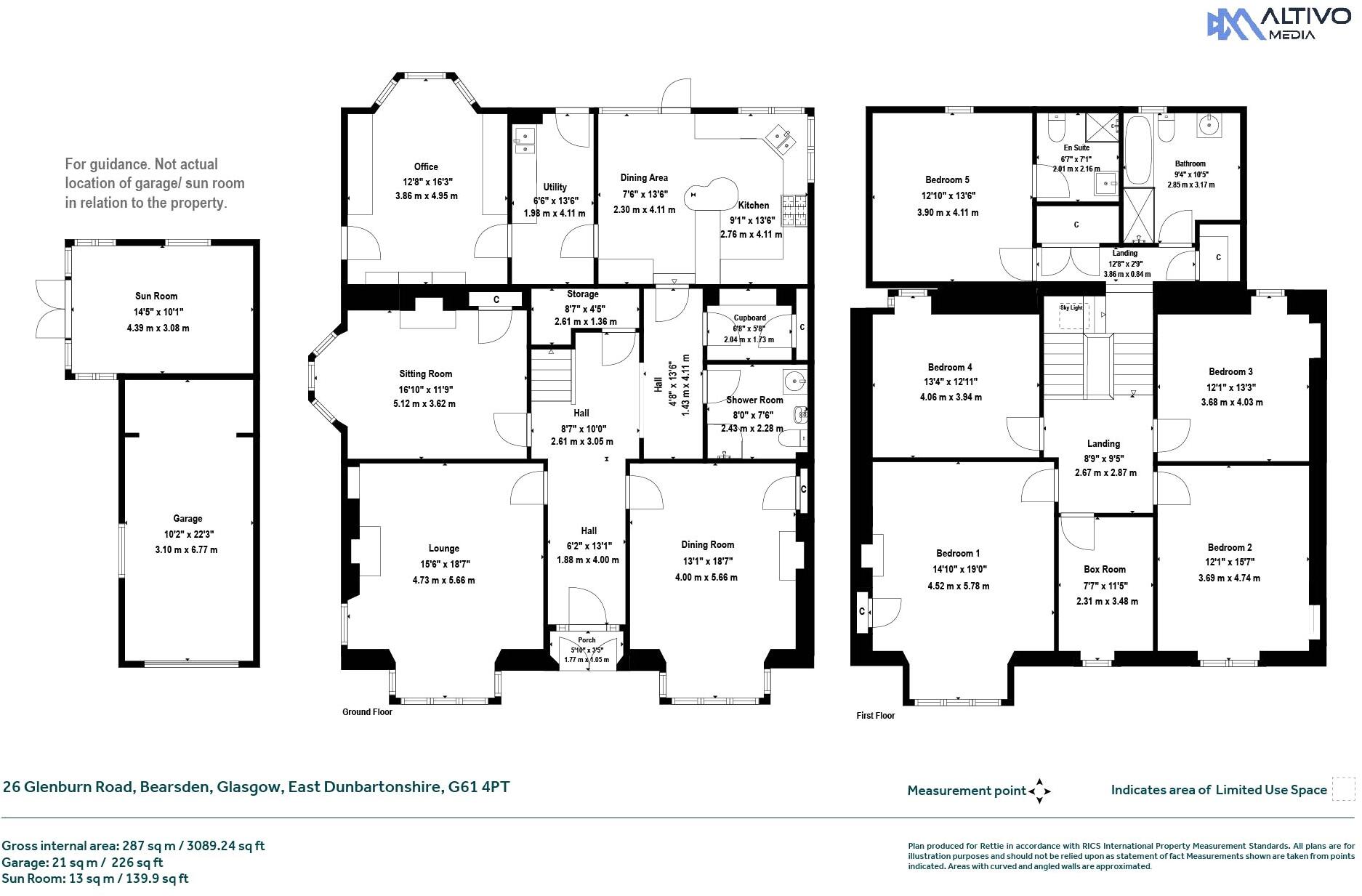 Glenburn Road, Bearsden, Glasgow, East Dunbartonshire floorplan