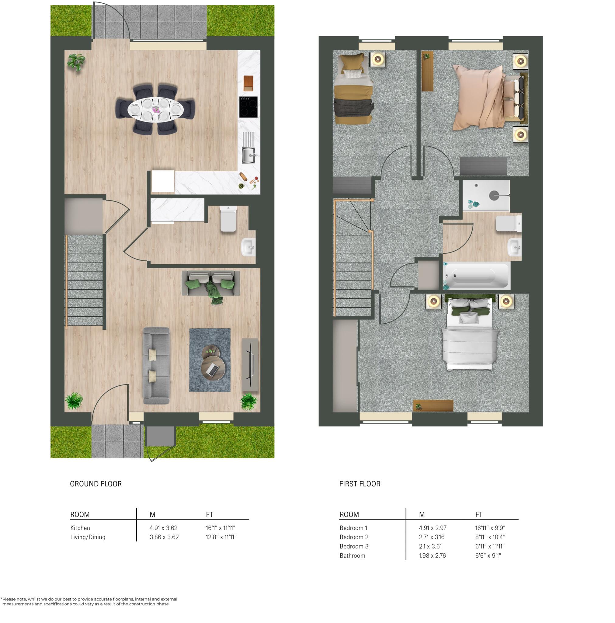Casa at Tulach, Wigan, Greater Manchester, WN3 floorplan