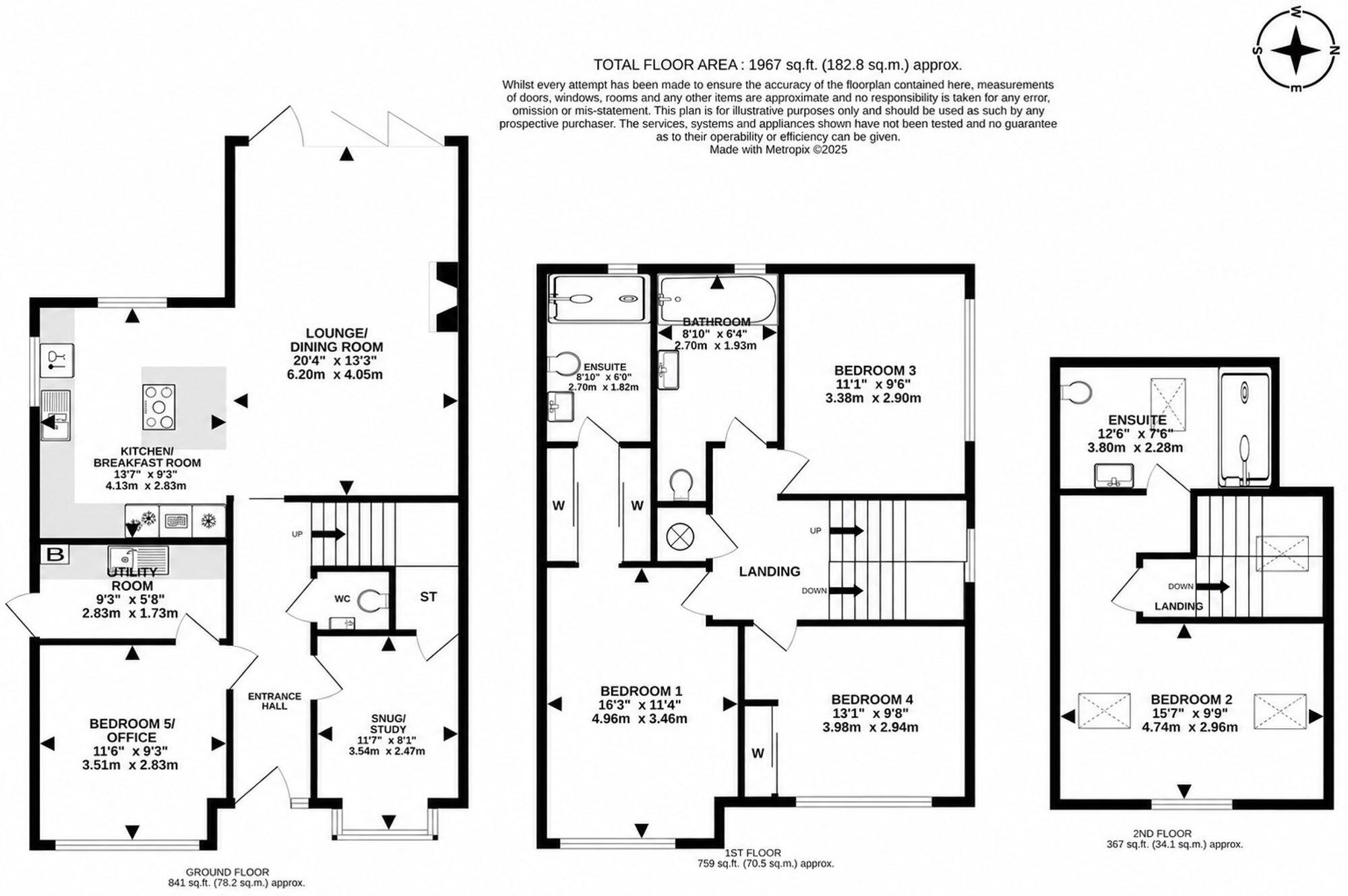 Compton Avenue, Lower Parkstone, Poole BH14 floorplan