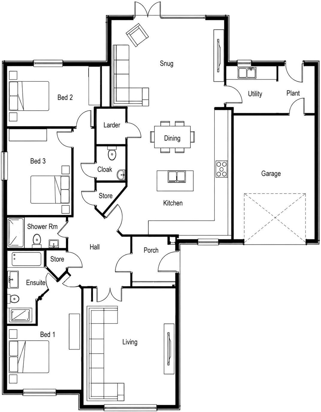 South Otterington, Northallerton, North Yorkshire, DL7 floorplan