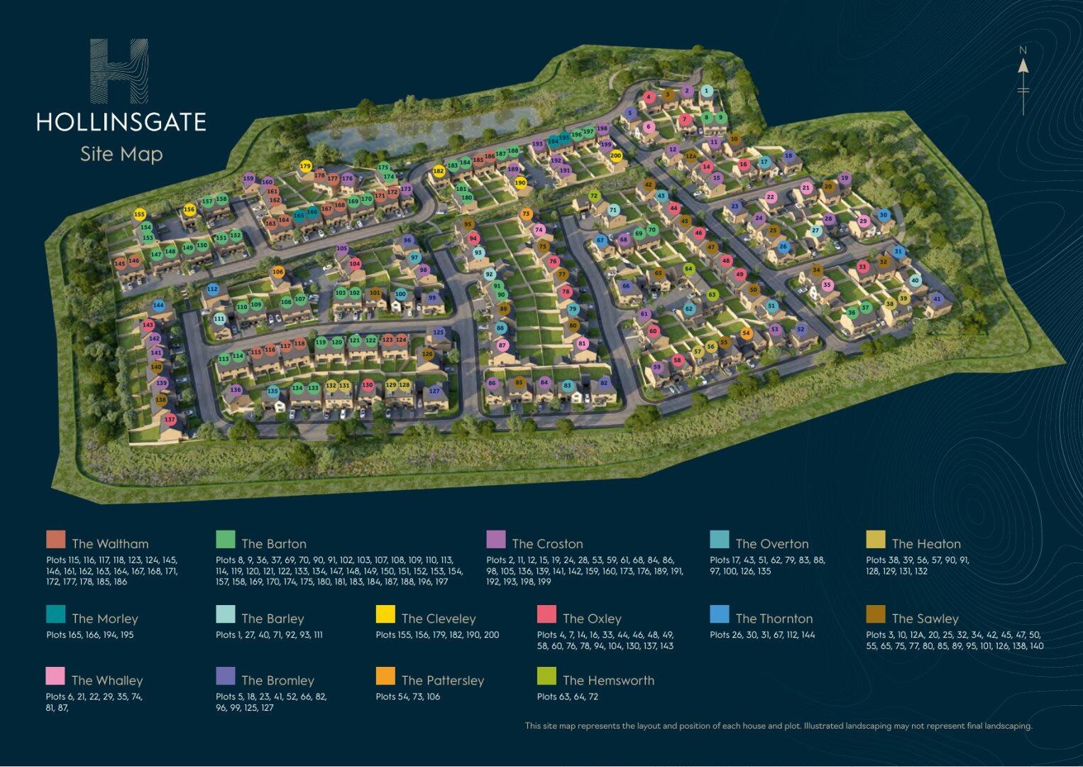Hollinsgate, New Road, Burnley (The Whalley)  floorplan