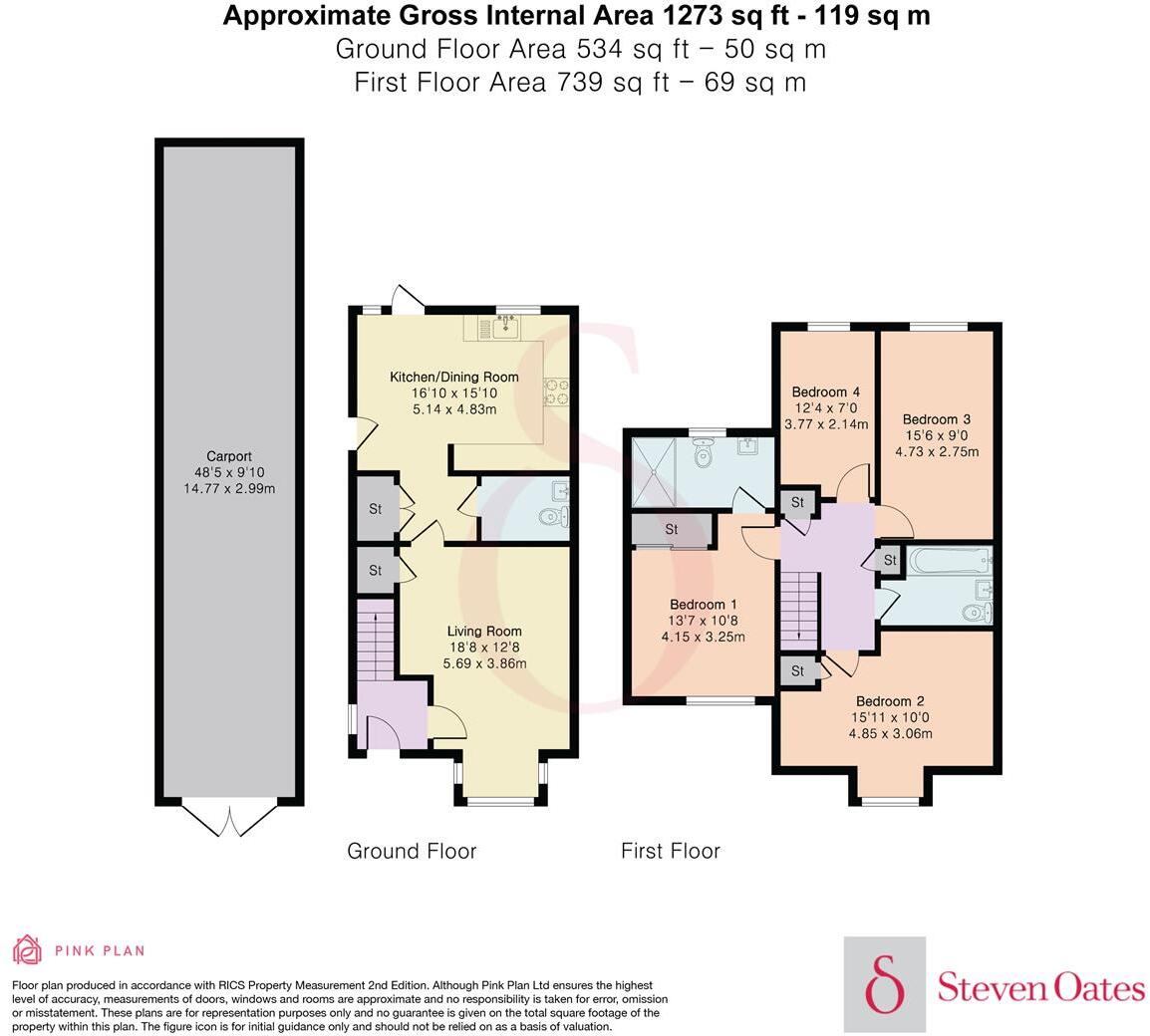 Taplow Avenue, Hertford floorplan