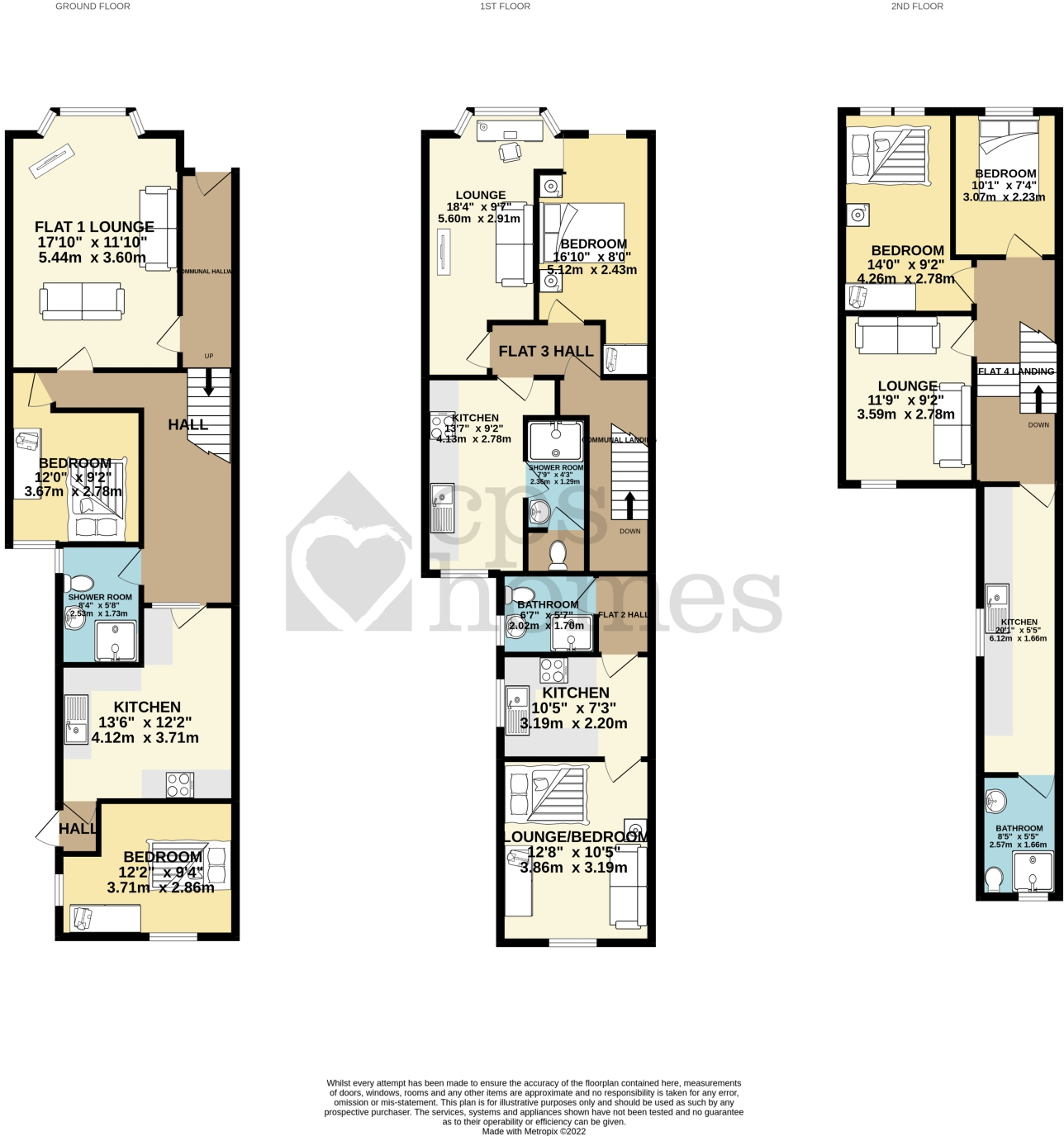 Connaught Road, Roath floorplan