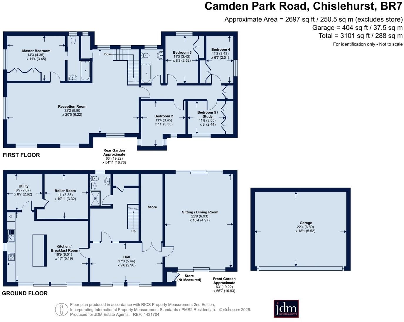 Camden Park Road, Chislehurst, Kent, BR7 floorplan