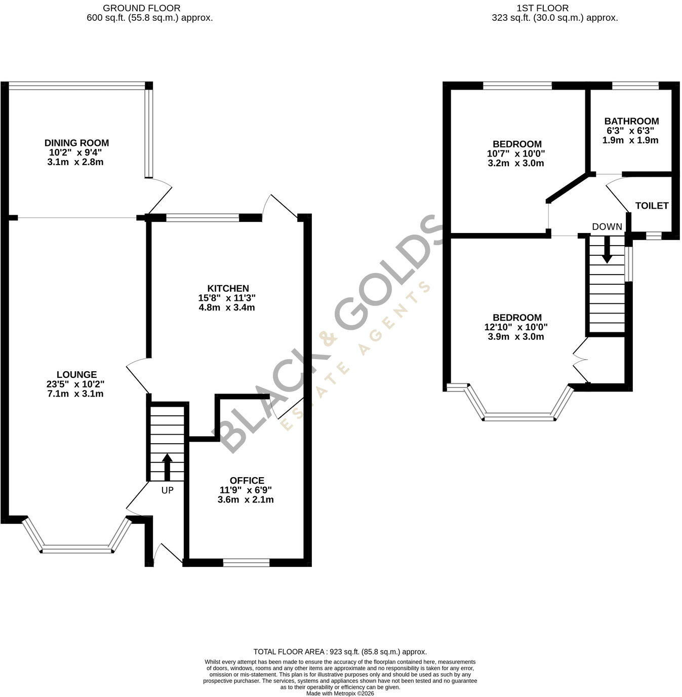 Blythsford Road, Birmingham, B28 0UP floorplan