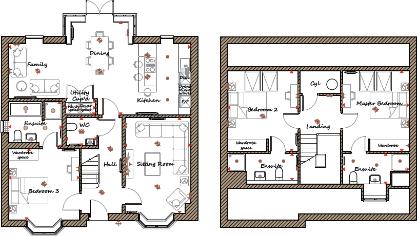 Ash Close, Stathern floorplan