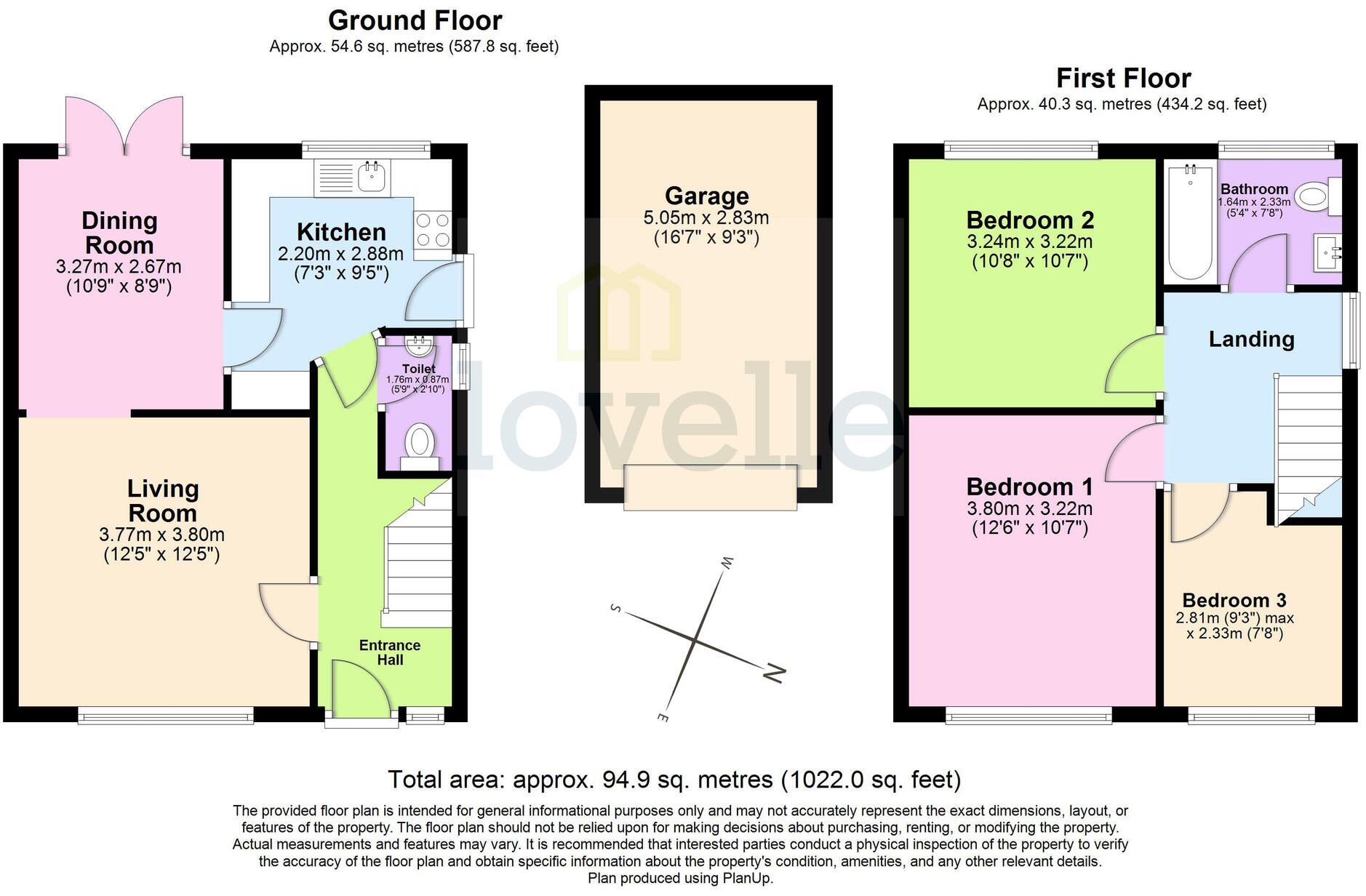 Birkdale, Waltham, DN37 floorplan