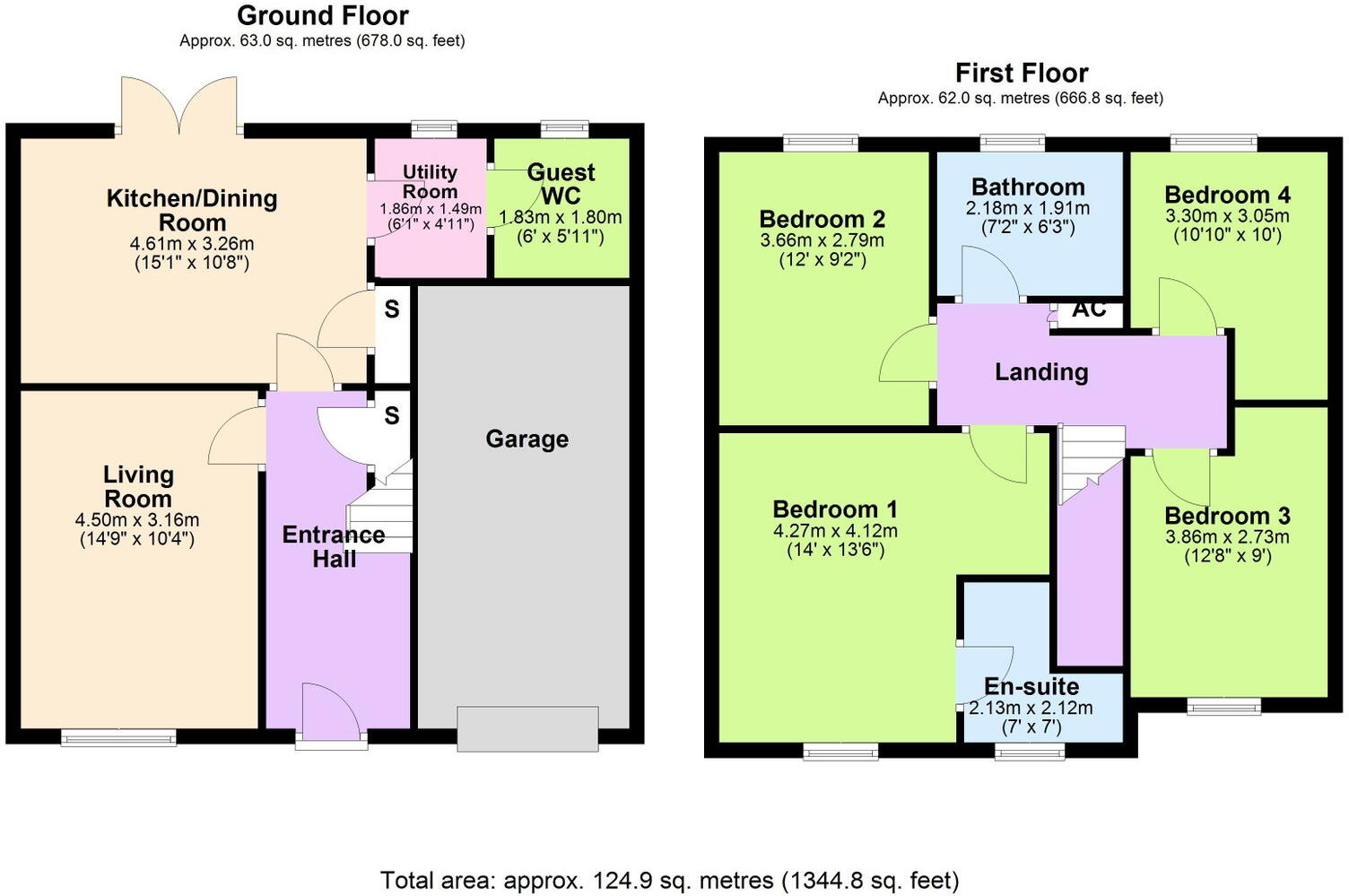 Brockhall Crescent, Barton Seagrave NN15 floorplan