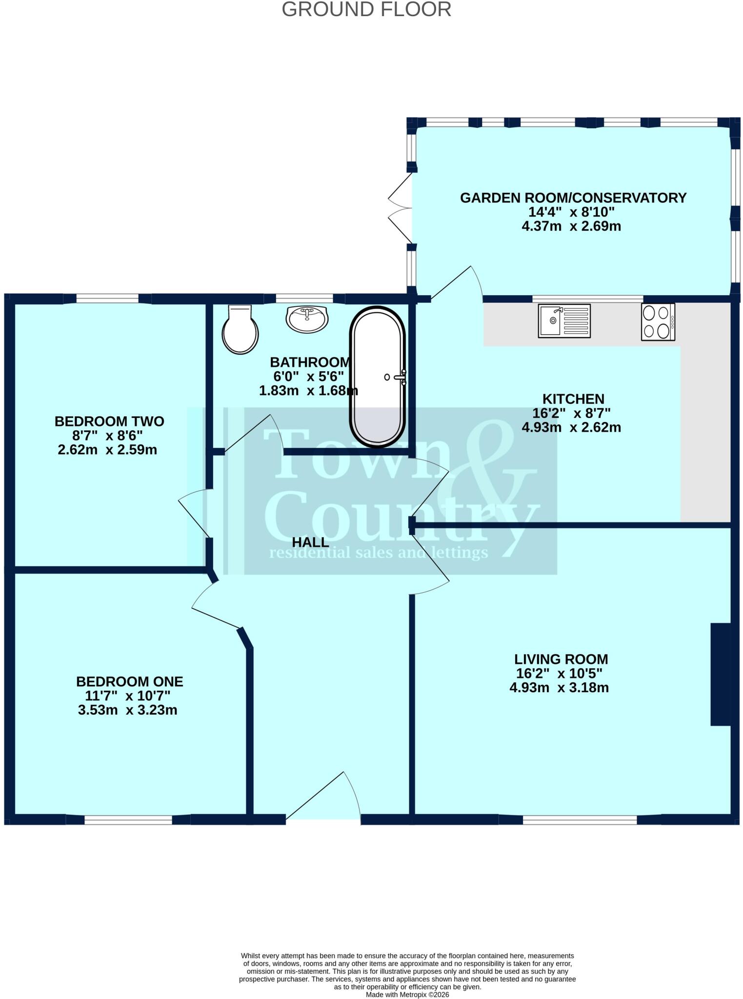 Caroline Close, Wivenhoe, CO7 floorplan