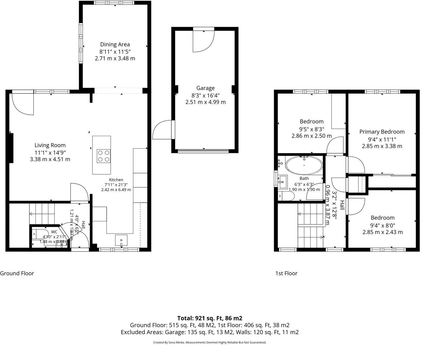 Glen Park, Leigh, WN7 1HY floorplan
