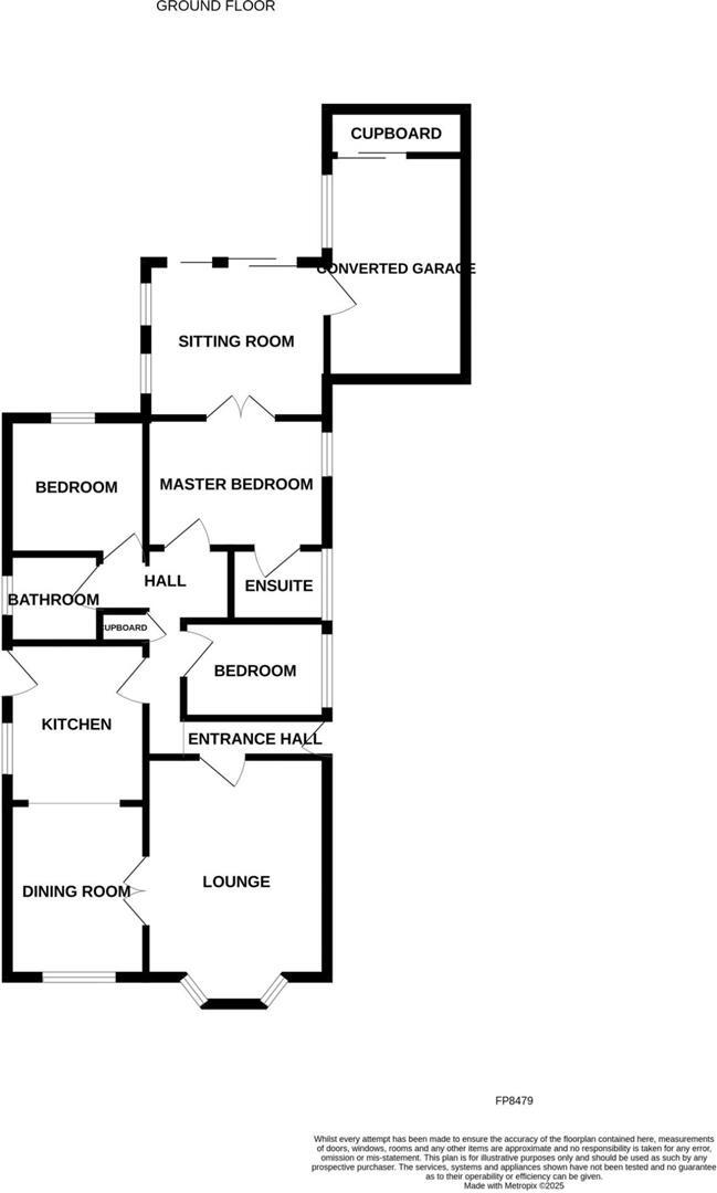 Bryn Gannock, Deganwy, Conwy floorplan