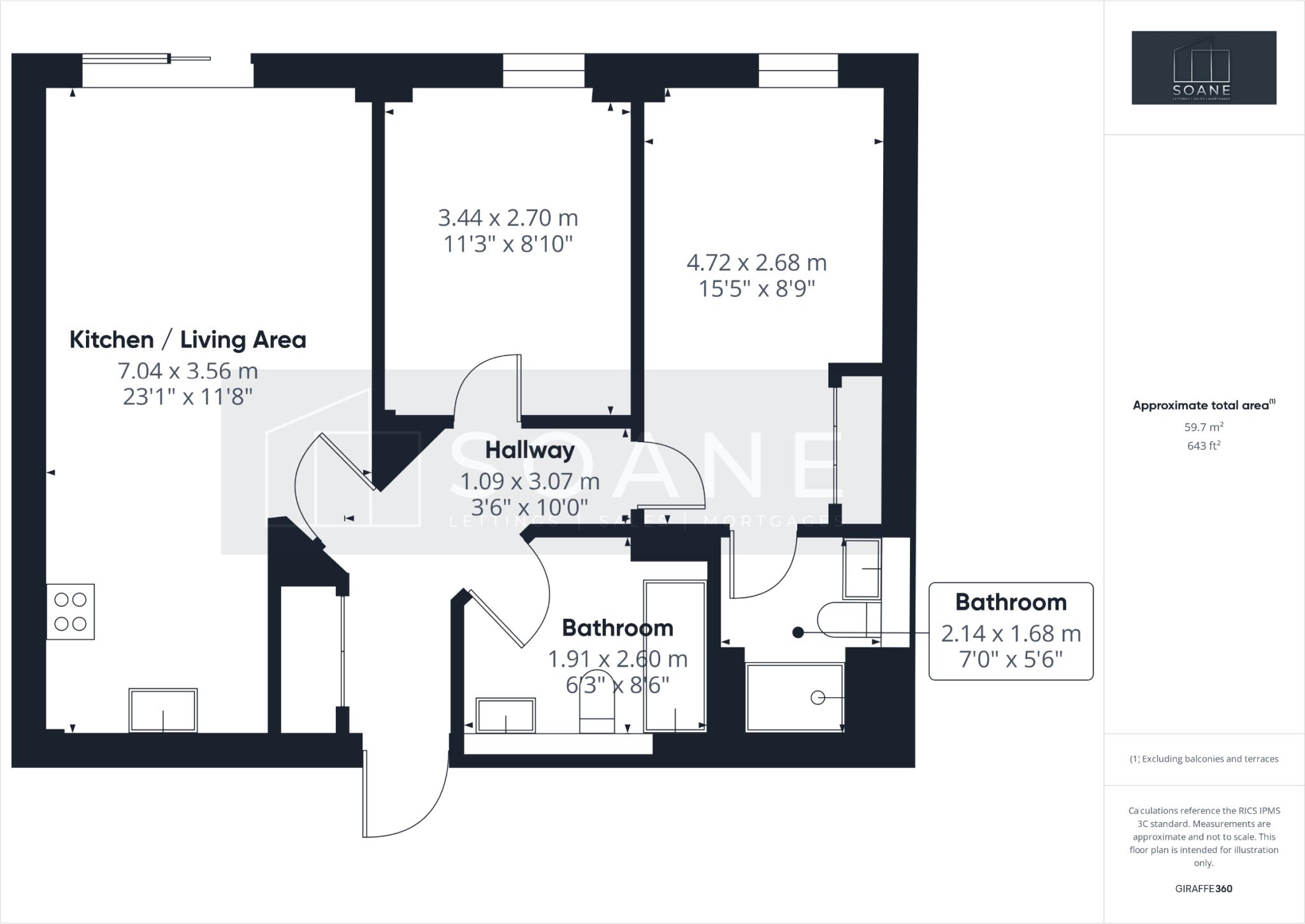 Vista, Fratton Way, Southsea floorplan
