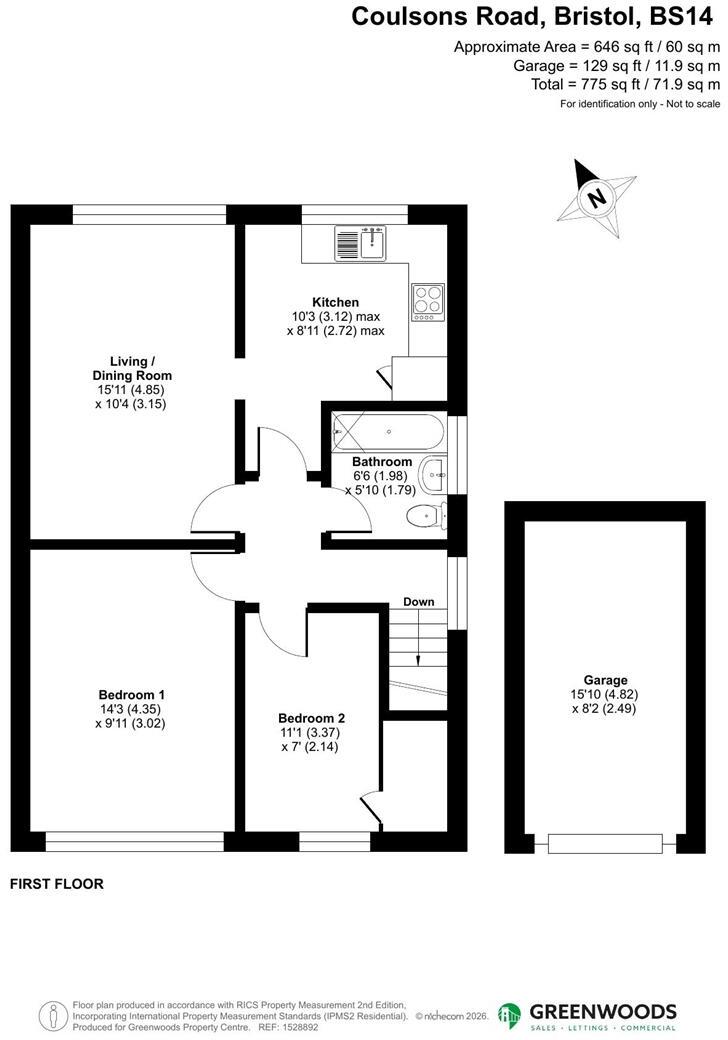 Coulsons Road, Whitchurch, Bristol floorplan