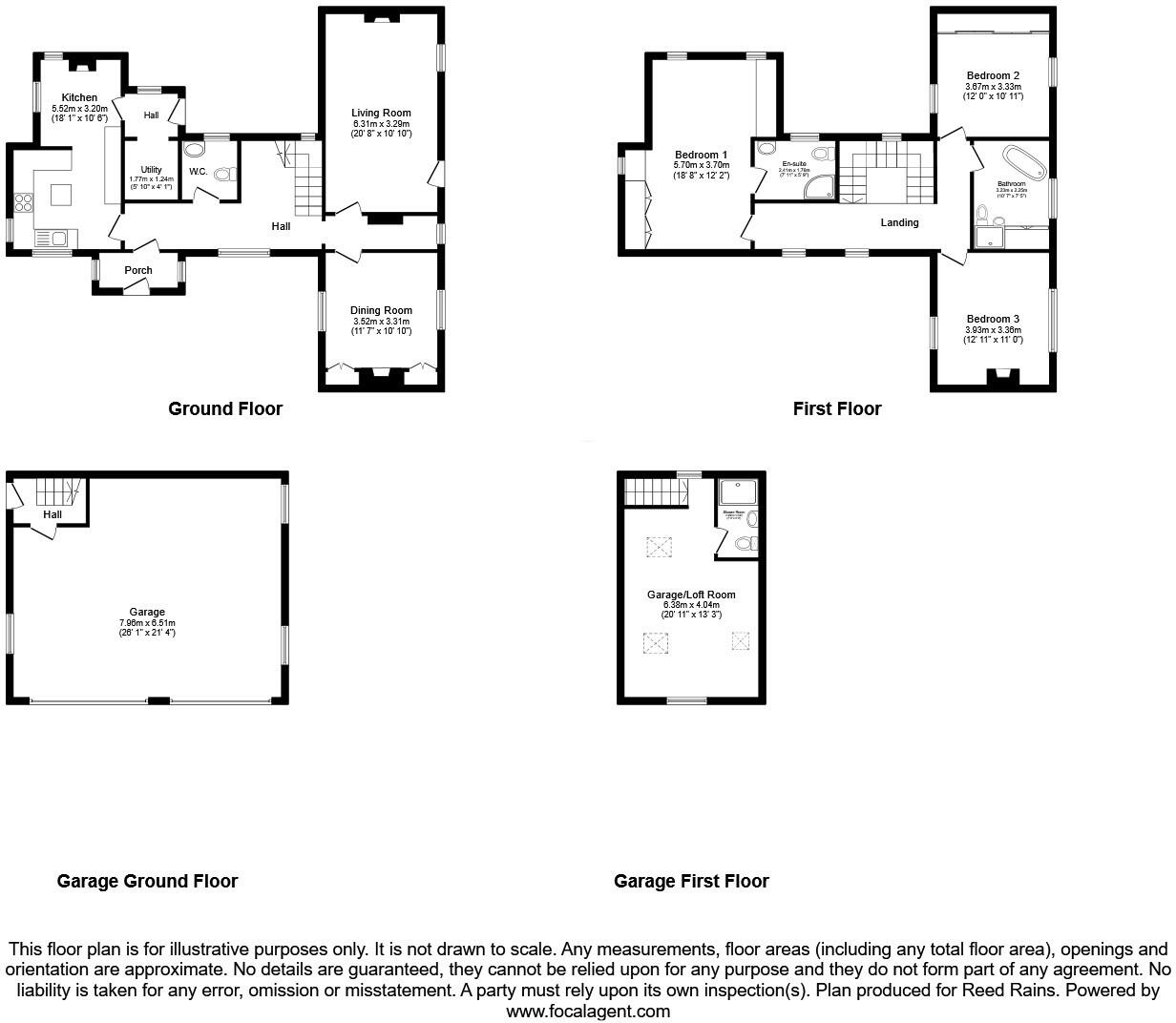 Eliases Lane, Hurst Bank, Biddulph Moor, Stoke-on-Trent, Staffordshire, ST8 floorplan