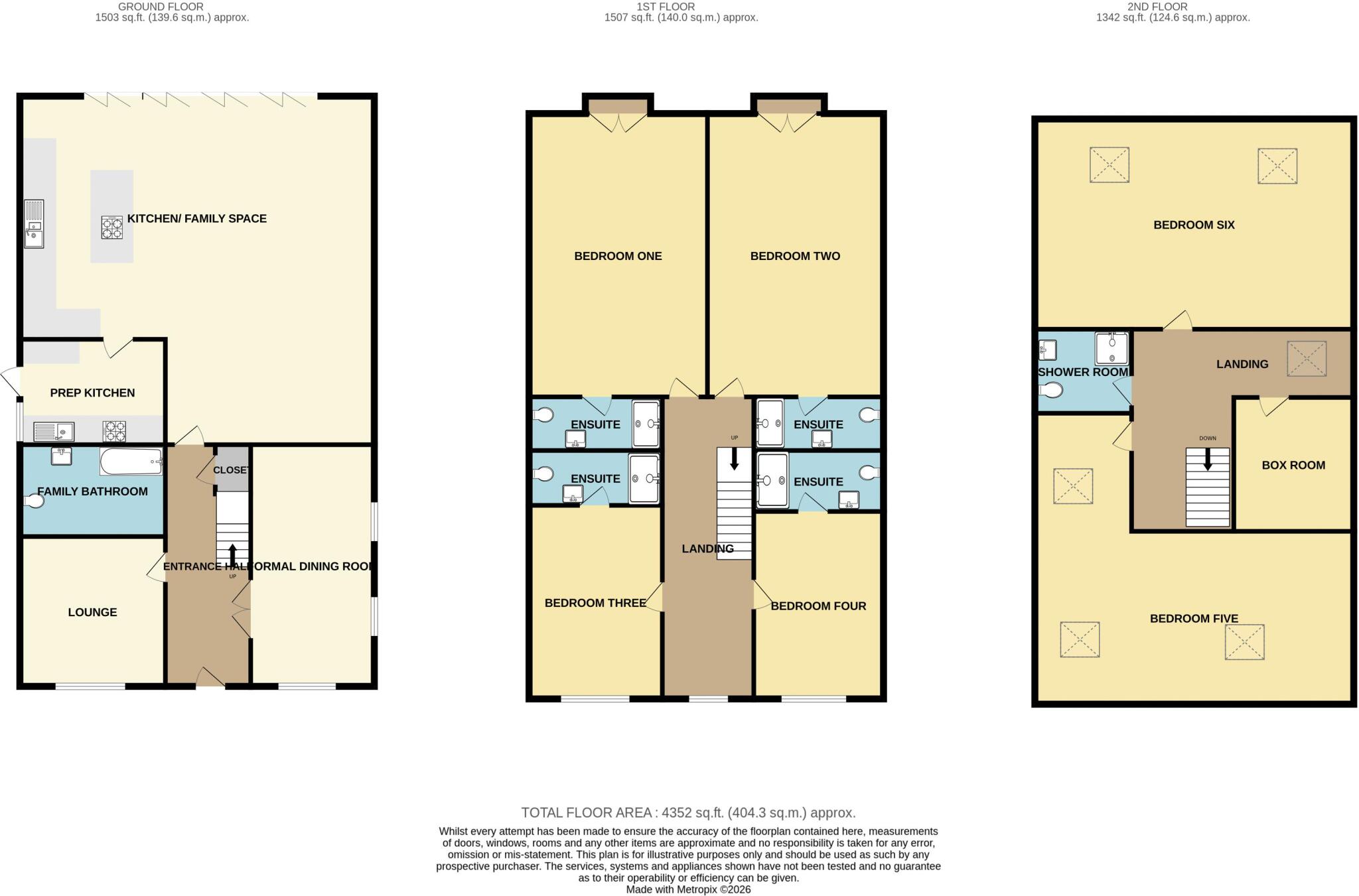 Ennerdale Drive, Cheadle floorplan