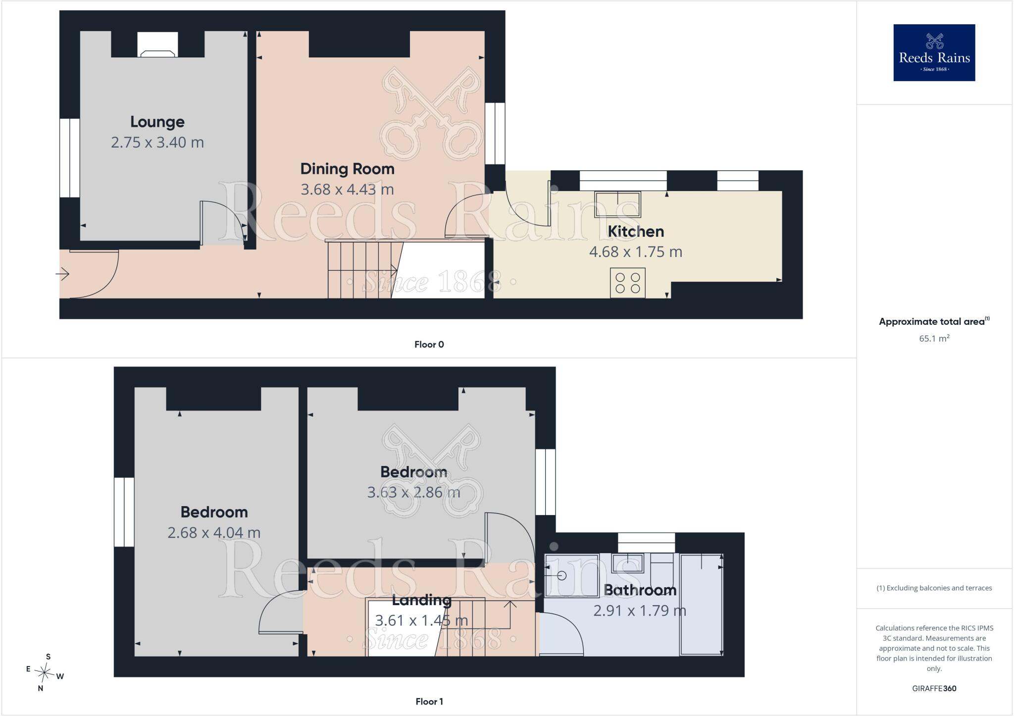 Albert Terrace, Higher Walton, Preston, Lancashire, PR5 floorplan