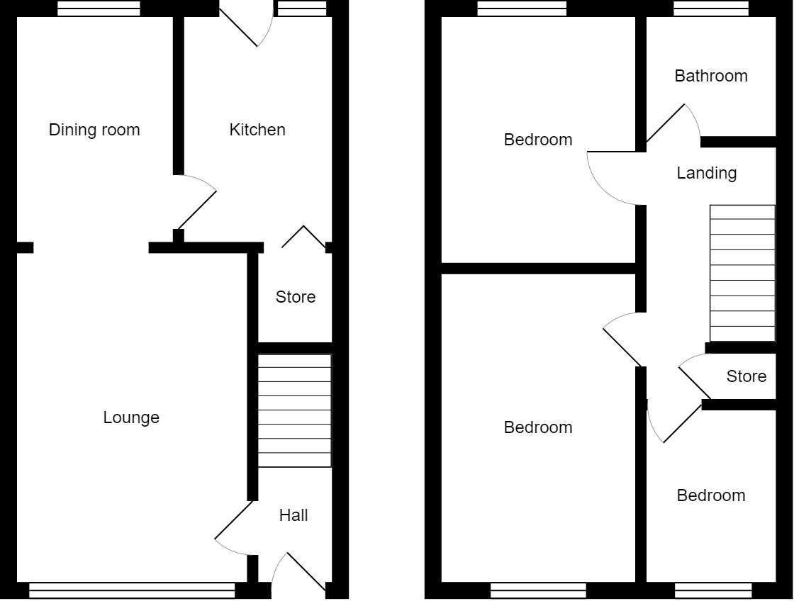 Moorside Mews, Eccleshill floorplan