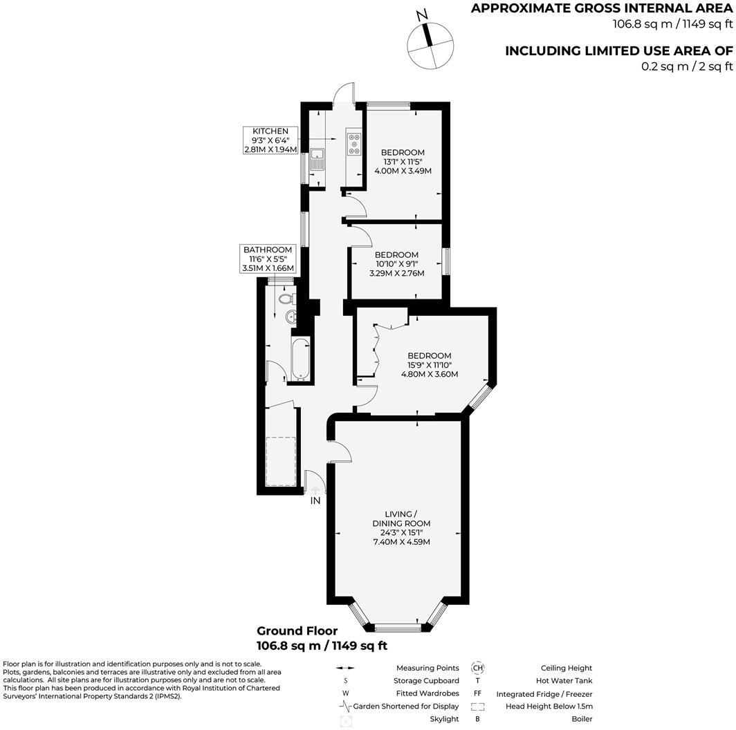 Cromwell Road, Hove floorplan