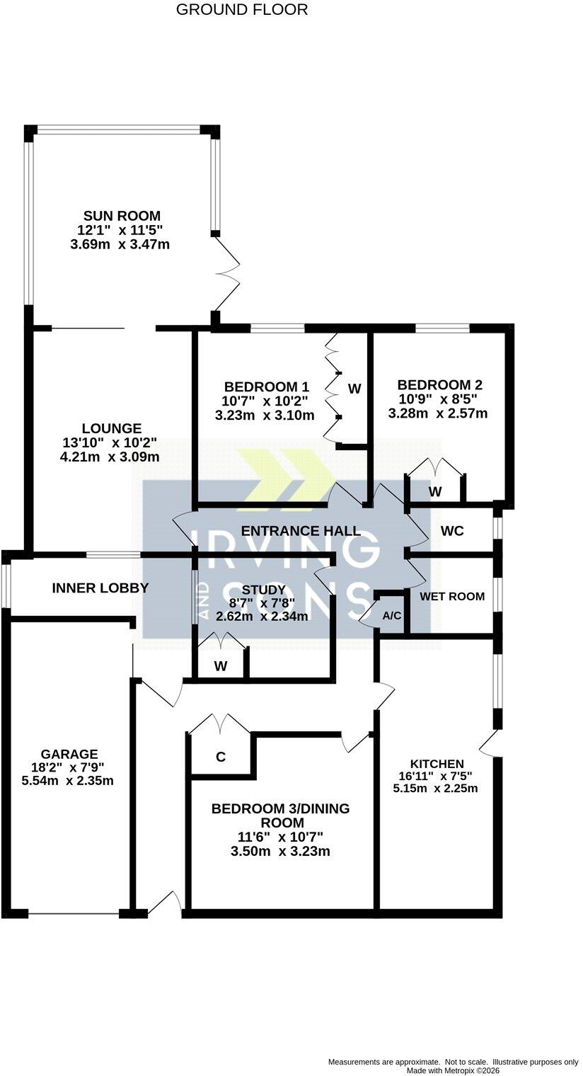 West Close, Verwood, Dorset, BH31 floorplan