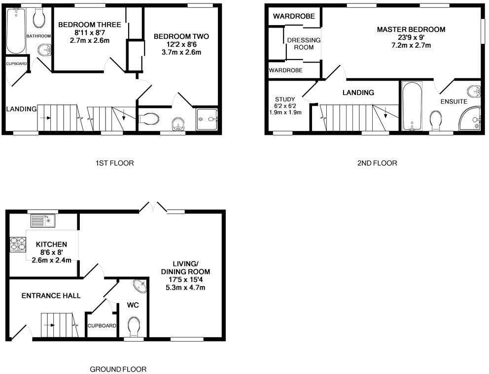 Vulcan Drive, Bracknell, Berkshire, RG12 floorplan