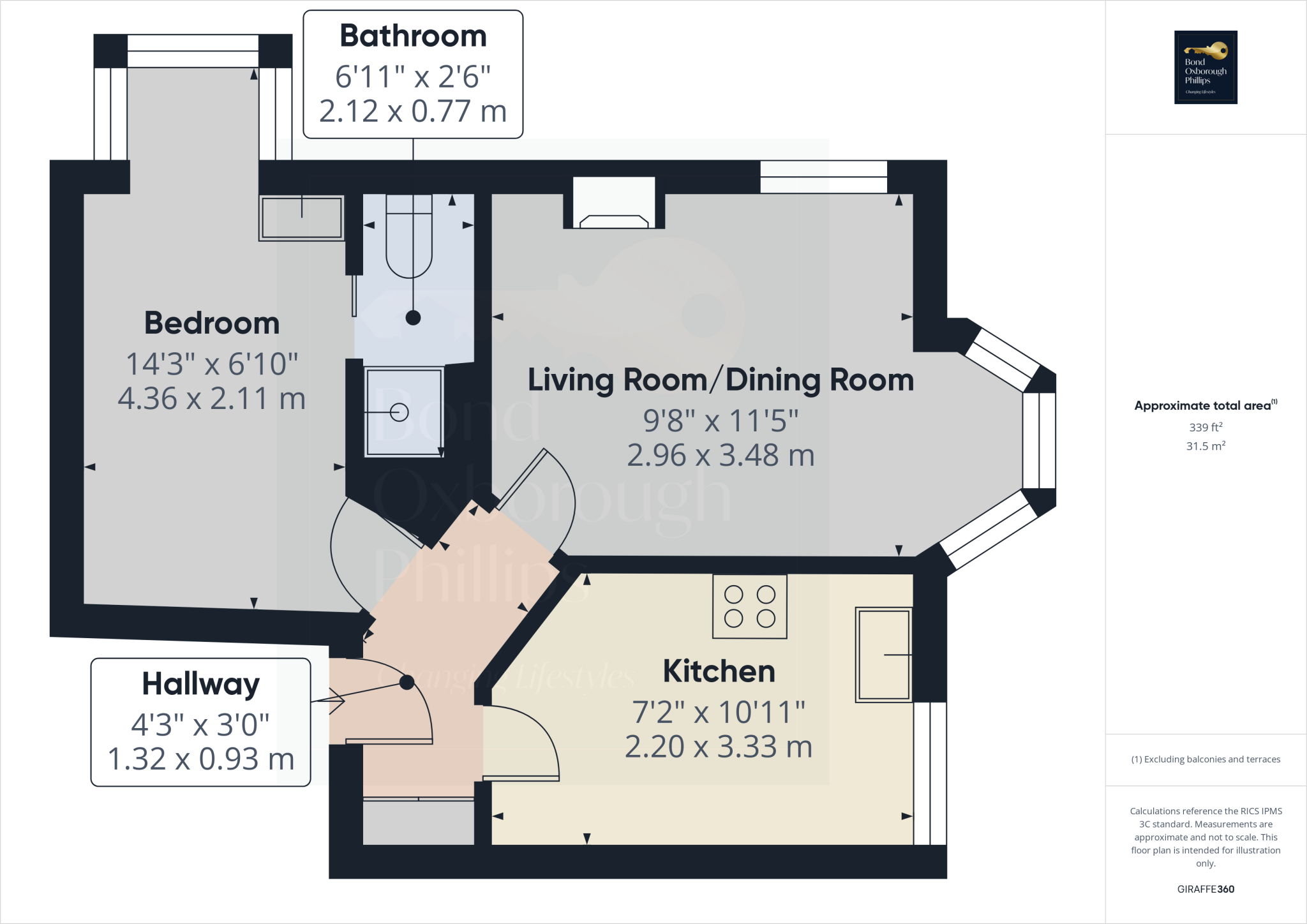 Brookfield Place, Ilfracombe, Devon floorplan