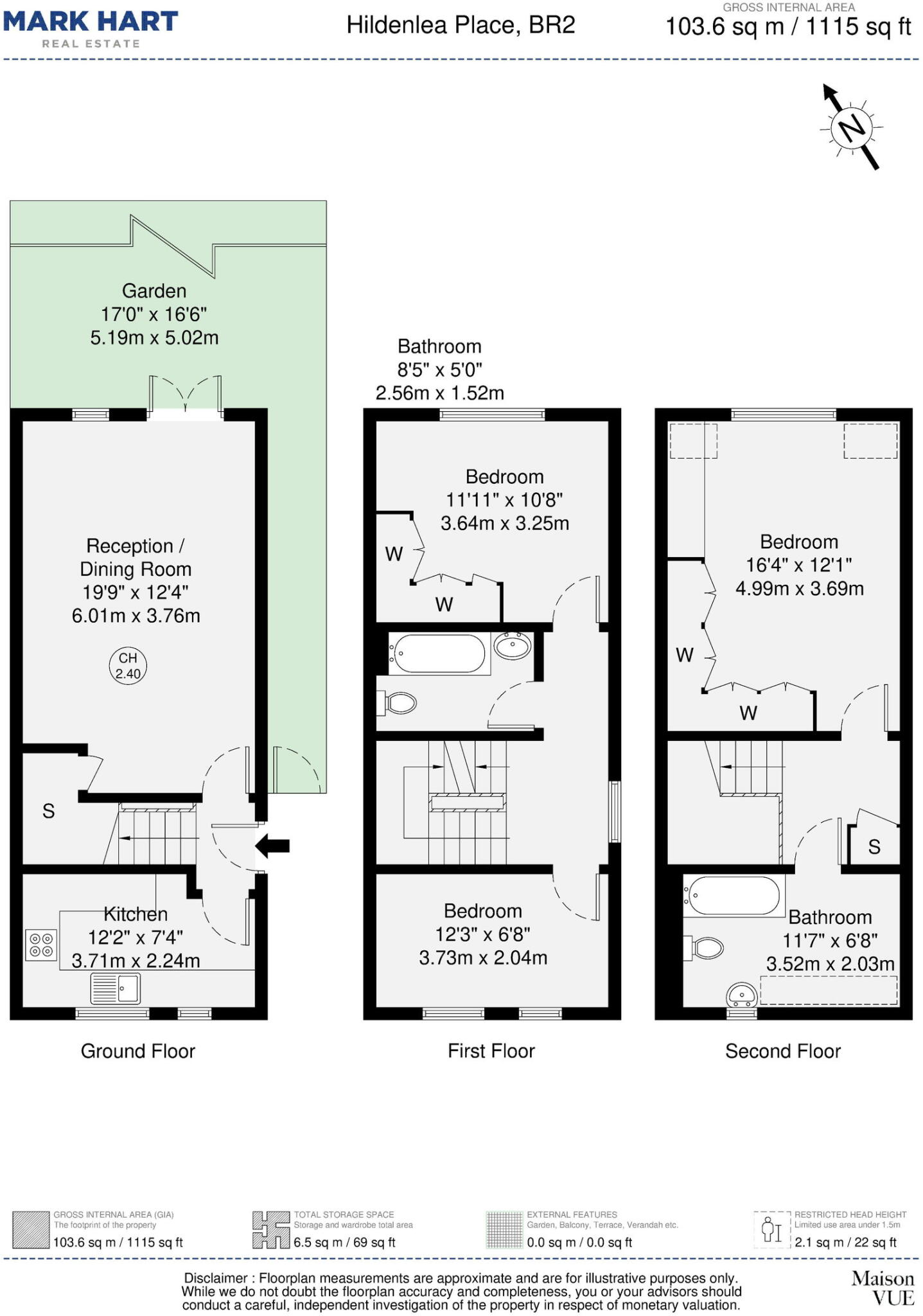 Hildenlea Place, Bromley, BR2 0YH floorplan