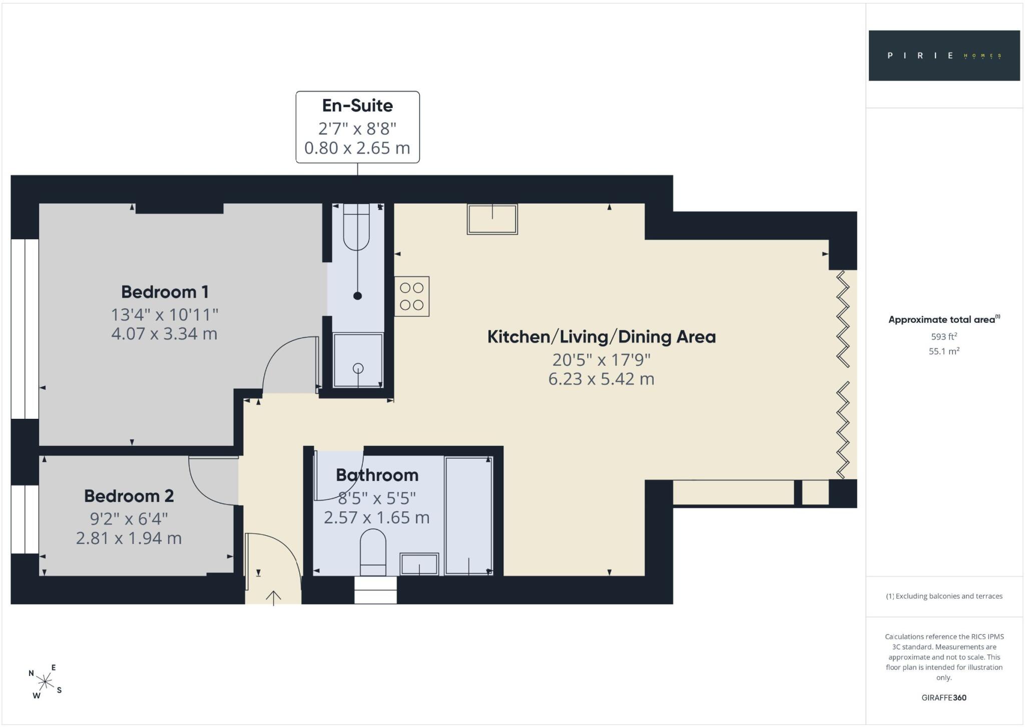 Hayling Avenue, Little Paxton, St. Neots floorplan