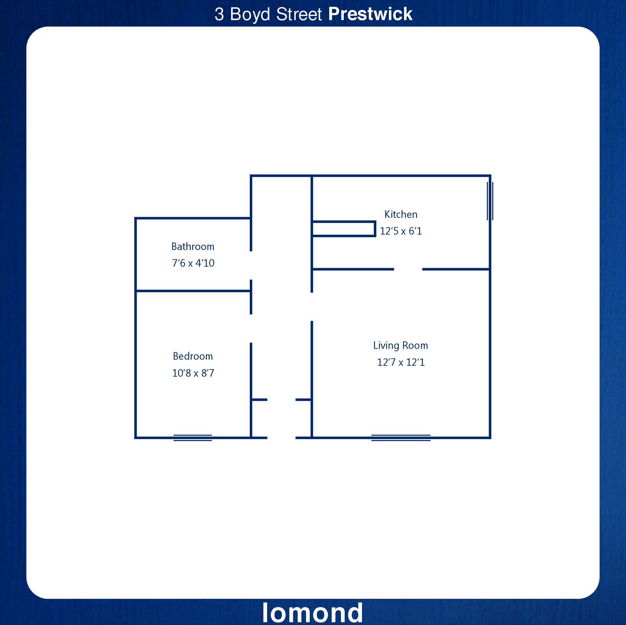 3, Boyd Street, Prestwick, South Ayrshire, KA9 floorplan
