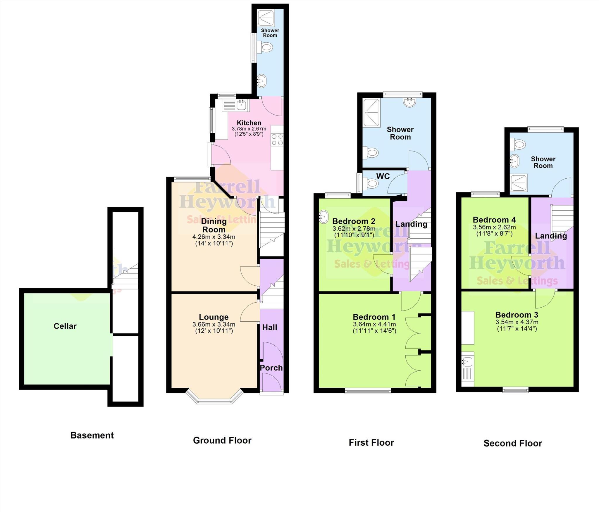 Claremont Road, Morecambe floorplan