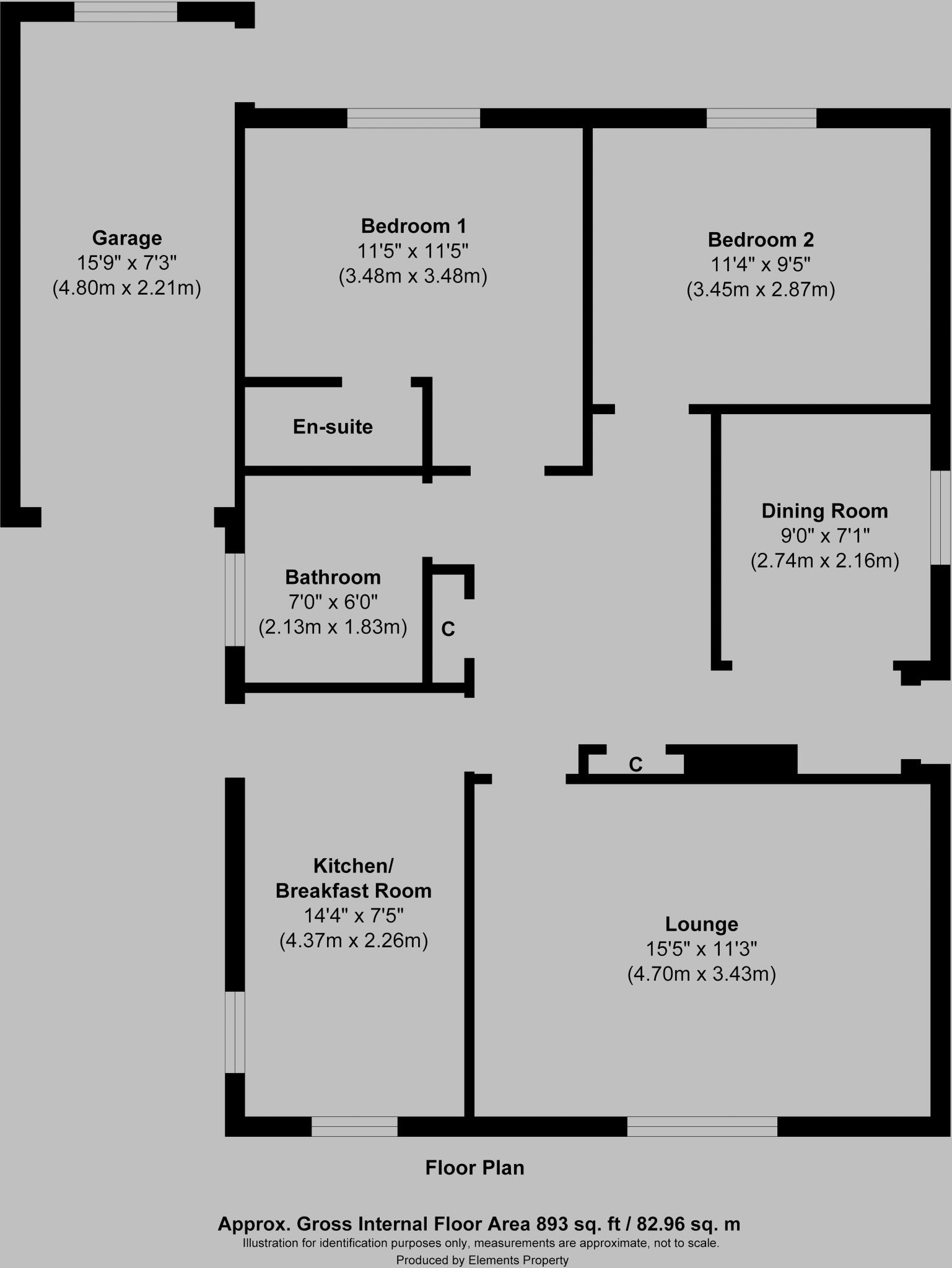 Granada Road, Hedge End floorplan