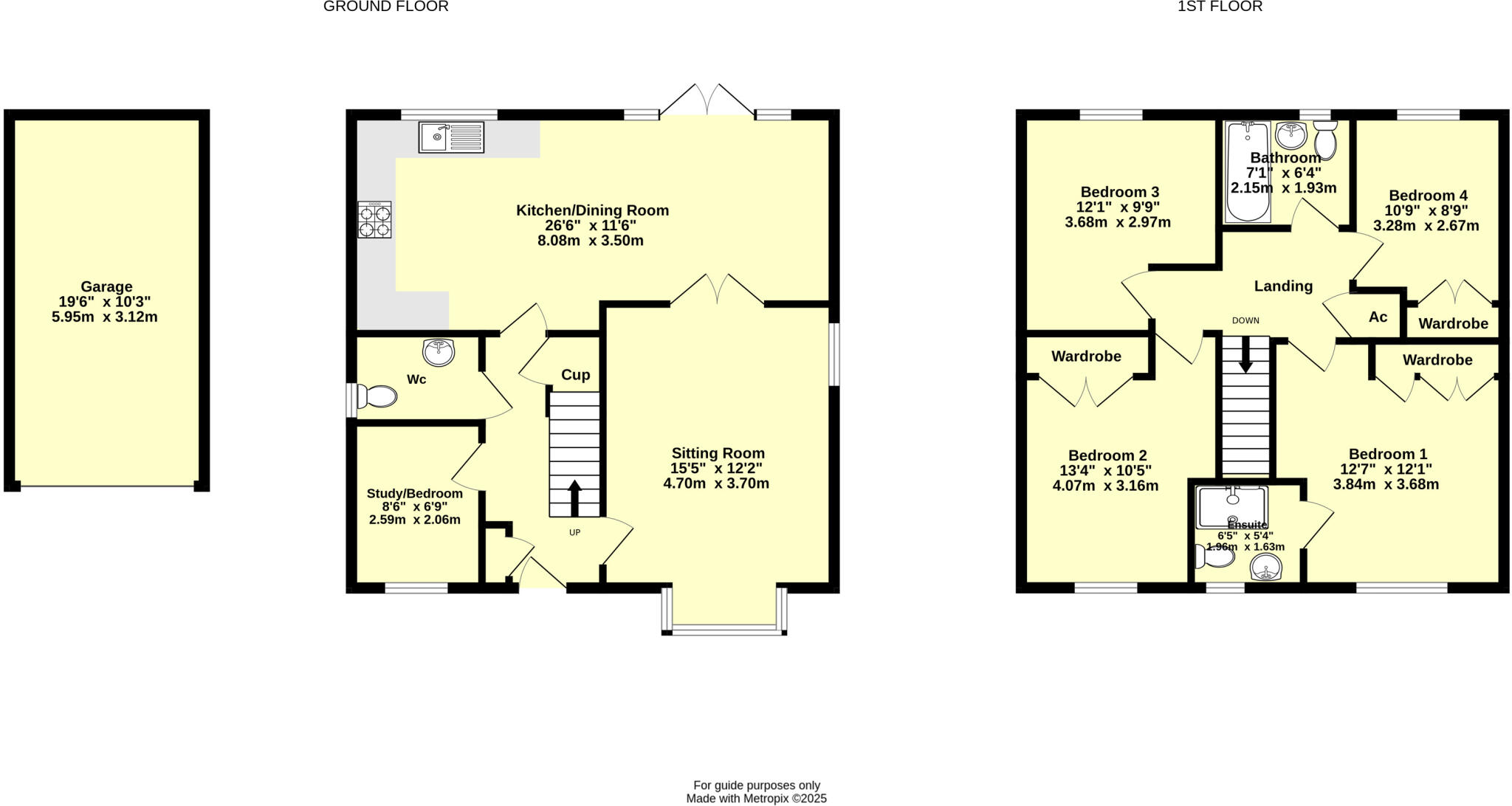 Elizabeth Road, Cullompton, EX15 floorplan