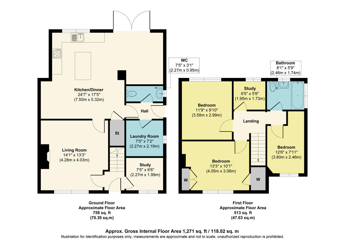 Markham Avenue, Leeds, LS19 floorplan