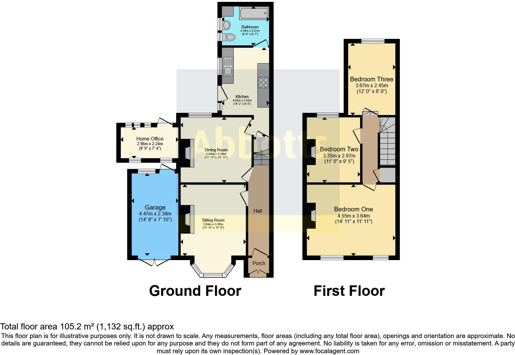 Fredericks Road, Beccles, Suffolk, NR34 floorplan