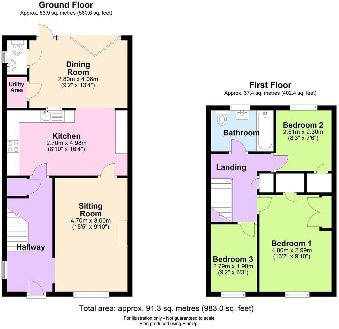 Bearcroft, Weobley, Hereford floorplan
