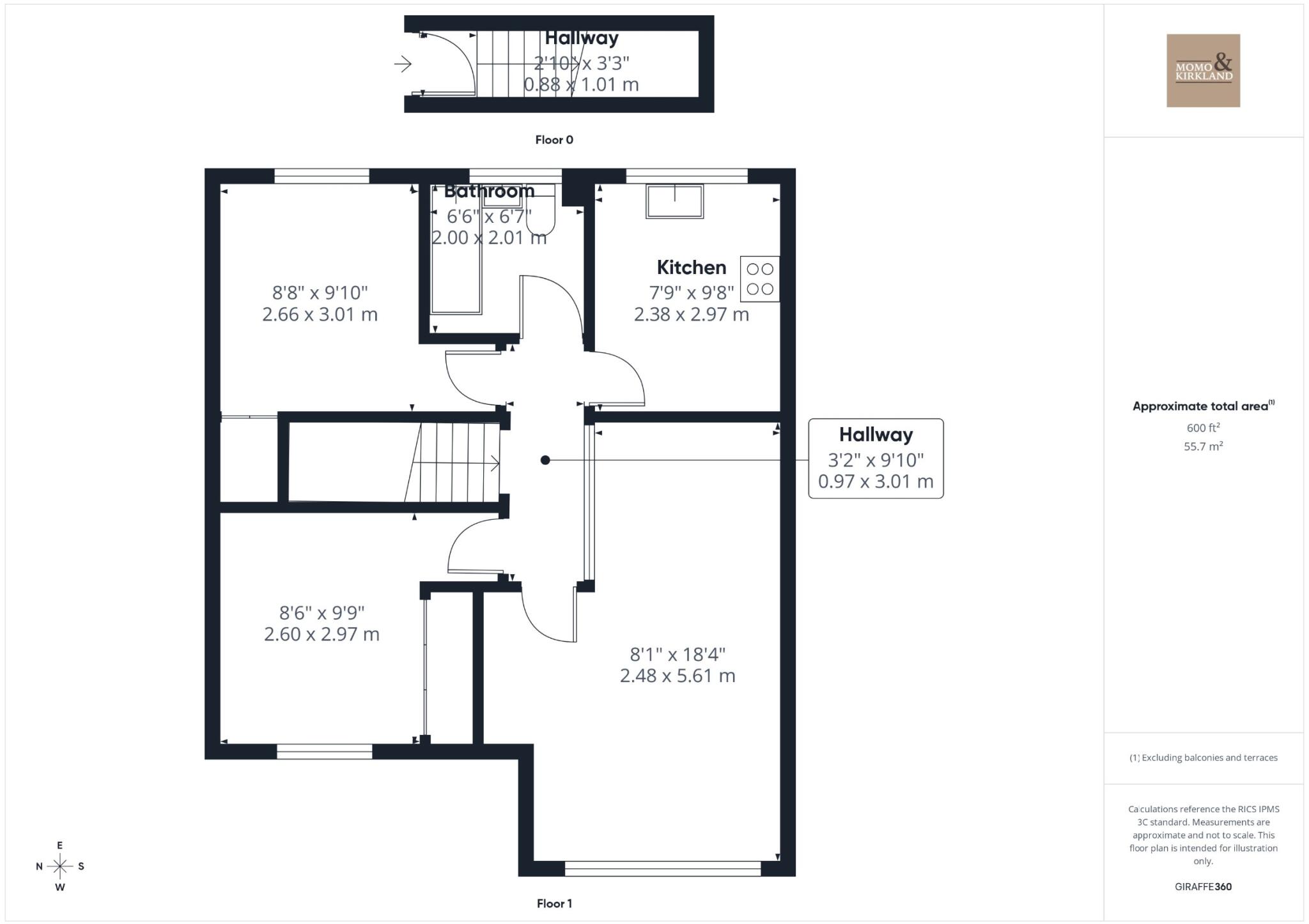 Kirkton Crescent, Coatbridge floorplan