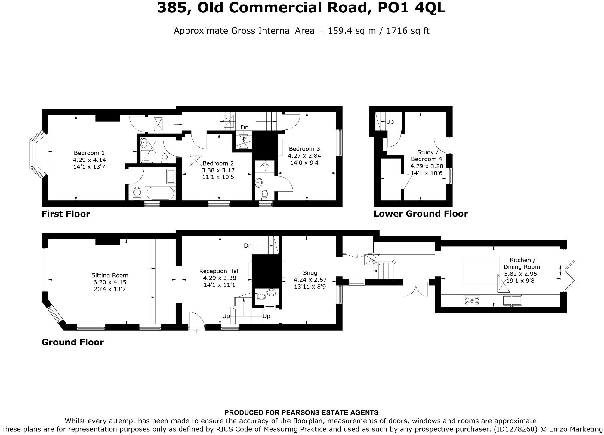 Old Commerical Road, Portsmouth floorplan